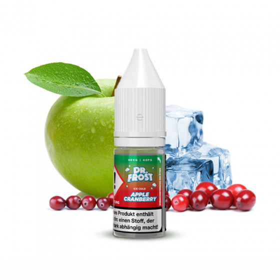 Ice Cold Apple & Cranberry - Dr. Frost Nic Salt