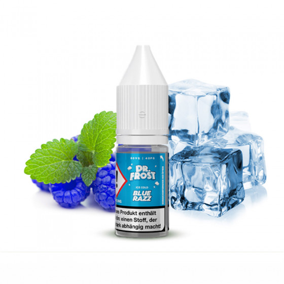 Ice Cold Blue Razz - Dr. Frost Nic Salt