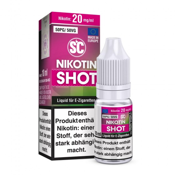 Nikotin-Shot 20mg - SC Liquids